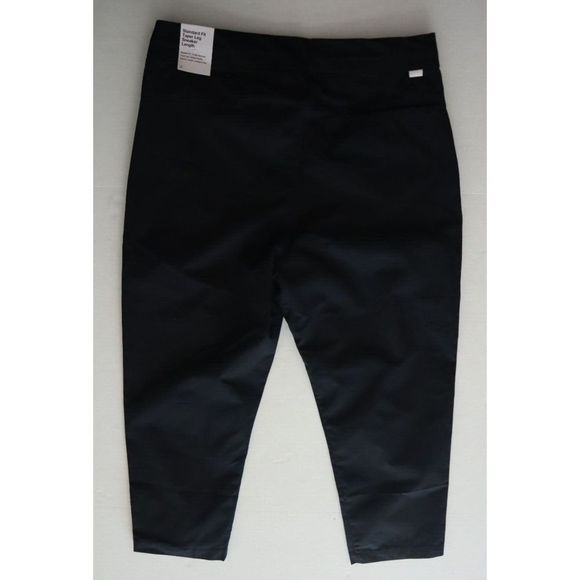 Nike DD7032 010 Men's Sz 32 Black Tapered Leg Sneaker Length Cropped Pants $85 - Picture 2 of 10